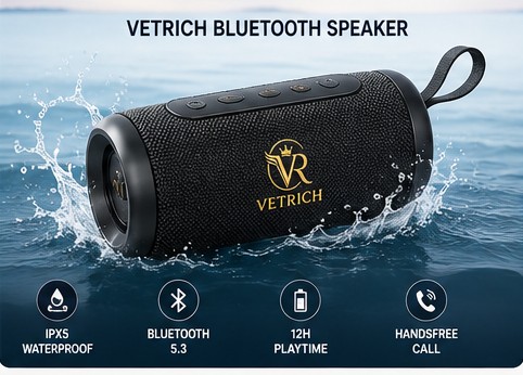 Vetrich Bluetooth Speaker